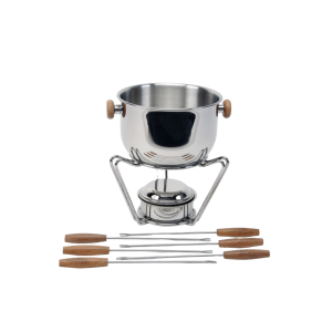 FONDUE BOMBE FLORENCIA - PULIDO MATE - asas madera -