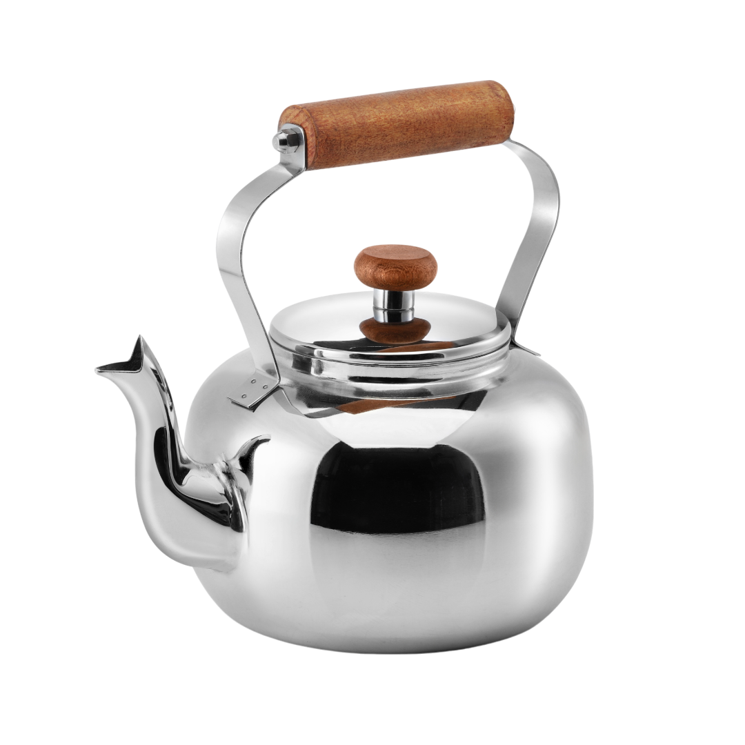 PAVA BOCHA FLORENCIA CROMO - BRILLANTE - 1,6L - Imagen 2