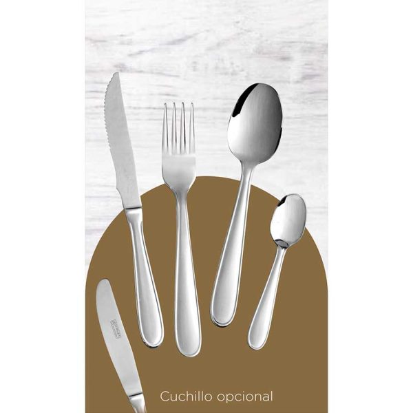 JUEGO DE 12 PIEZAS CUCHILLO ASADO CARTULINA