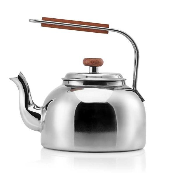 PAVA RECTA ACERO MADERA - BRILLANTE - 1,6L