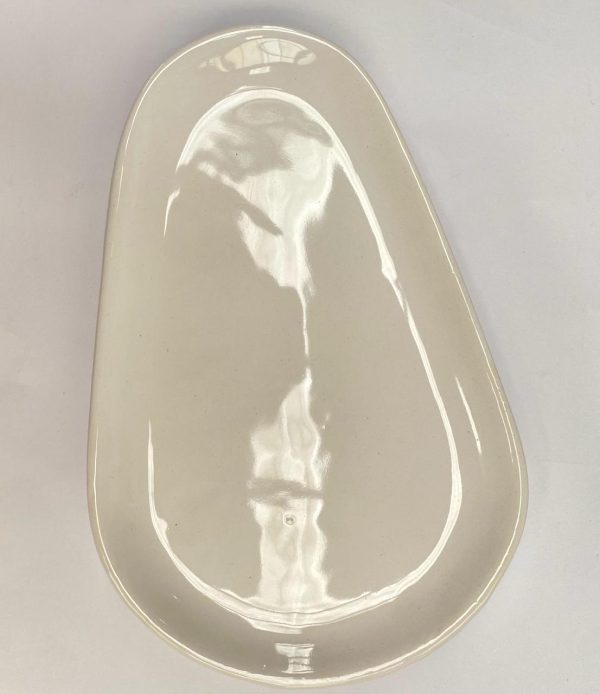 BANDEJA GOTA 25*12 BLANCA