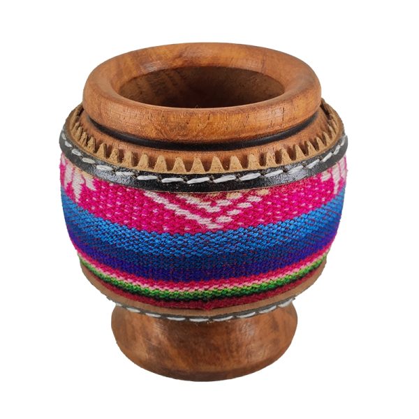 Mate bolita forrado AGUAYO - Algarrobo