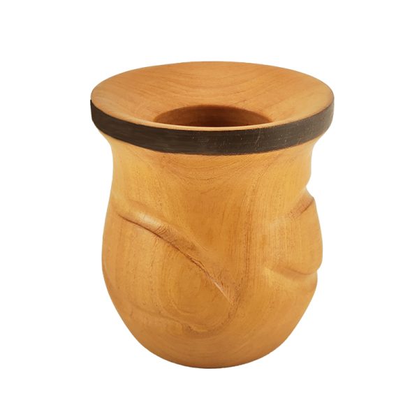 Mate bocon tallado, boca negra - Algarrobo