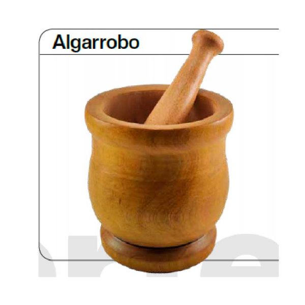 Mortero grande con pilón - Algarrobo