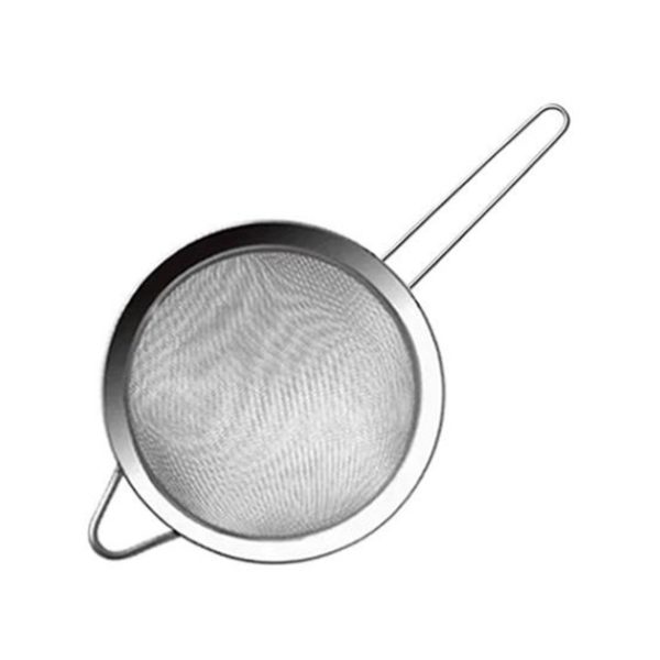 COLADOR DOBLE MALLA ARO ACERO 24 CM