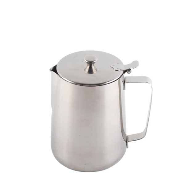 CAFETERA CON TAPA ACERO INOX. 350 ML