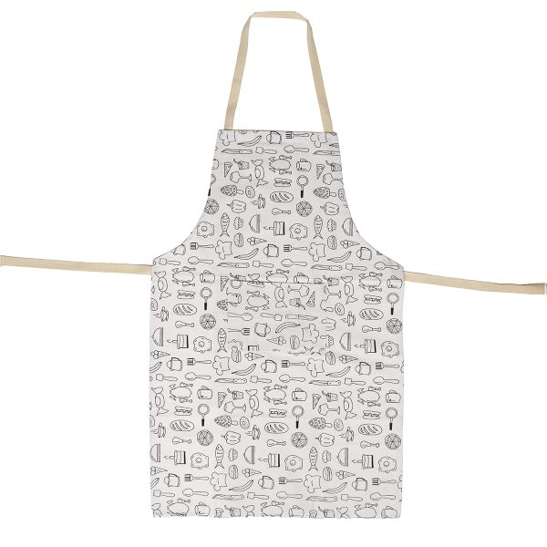 DELANTAL COCINA 50%ALG/50% POLI 55 X 85 CM