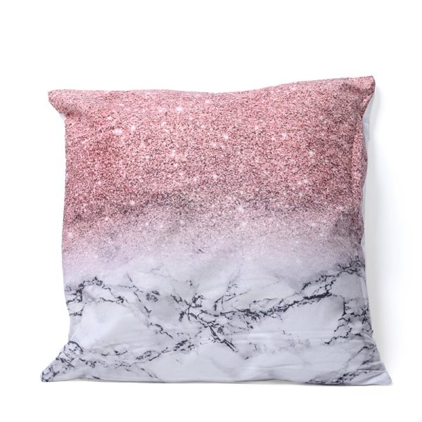 FUNDA P/ALMOHADON POLYESTER 45 CM MARMOLADO
