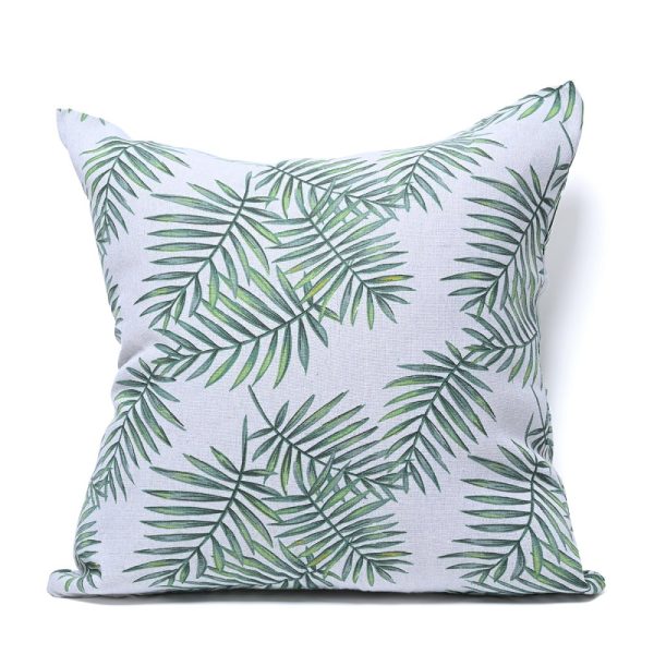 FUNDA P/ALMOHADON 45 CM LINO FLORES