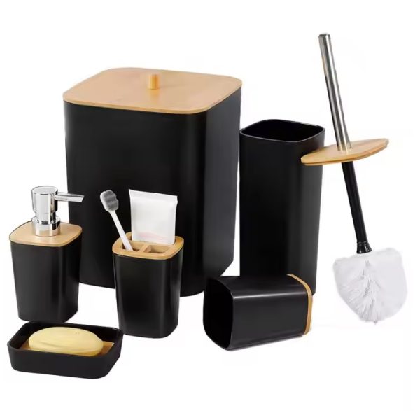 SET X 6 PIEZAS DE BAÑO