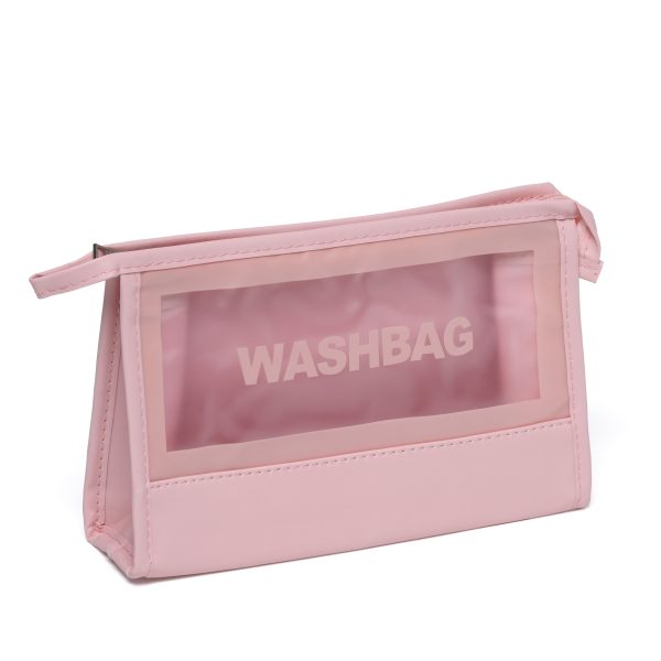 ORGANIZADOR VIAJE PVC MEDIUM ROSA
