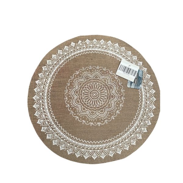 INDIVIDUAL LINO 38 CM *L* BLANCO
