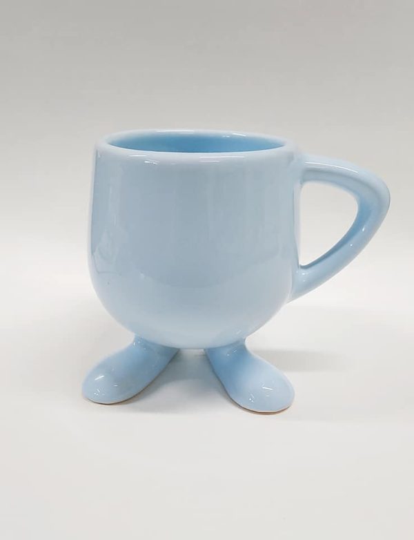 Taza patita celeste