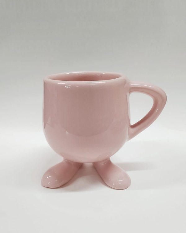 Taza patita rosa