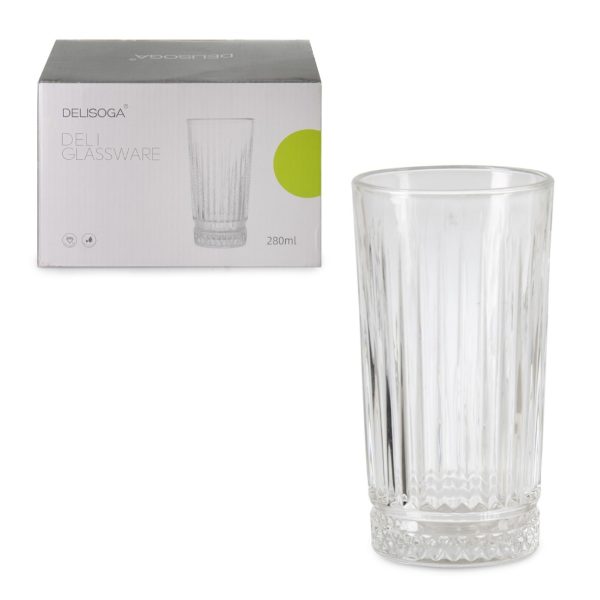 VASO TRAGO LARGO TALLADO