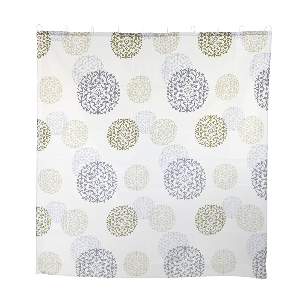 Cortina baño 170 x 180 cm (75gr) poliester