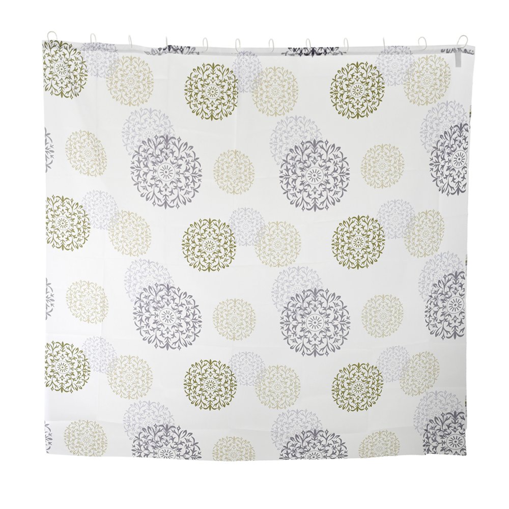 Cortina baño 180 poliester (75 gr) new-pack