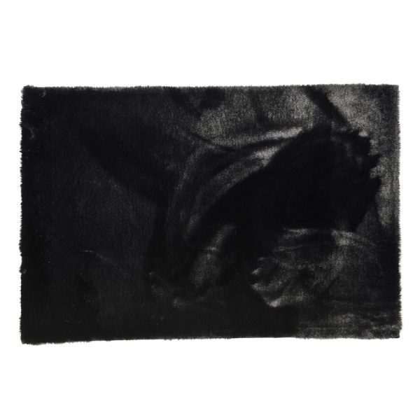 AK465Alfomb.ambiente lisa 60x90 800negro top- line