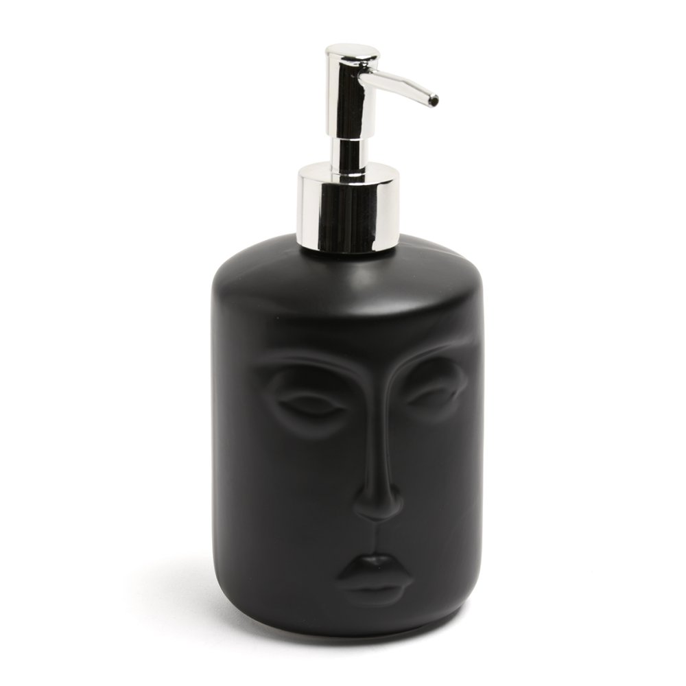 Dispenser jabon liquido 18 x 8 x 5 negro