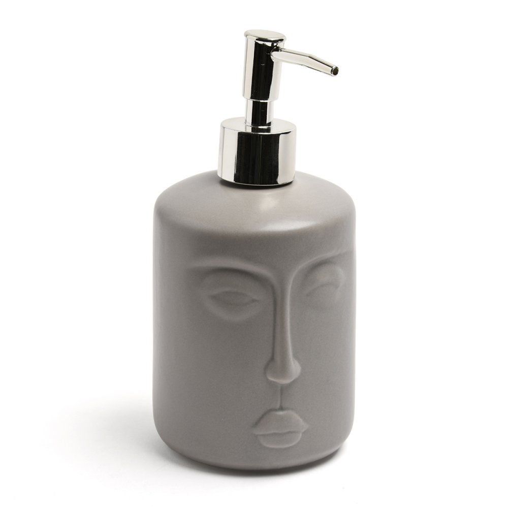 Dispenser jabon liquido 18 x 8 x 5 gris