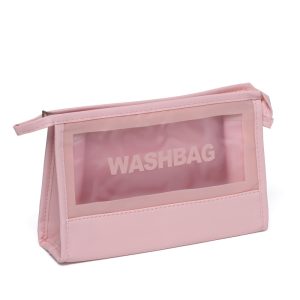 Organizador viaje PVC mediun rosa