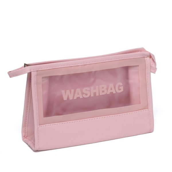 Organizador viaje PVC mediun rosa