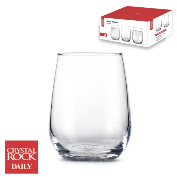 VASOS DEGUSTACION BOMBE 455 ML