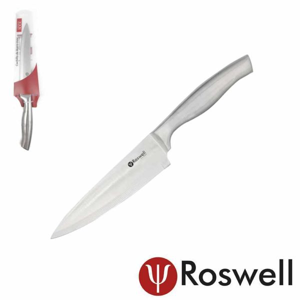 CUCHILLAS 7¨ ACERO INOX. MGO ACERO