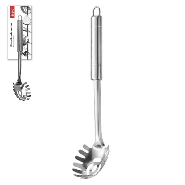 CUCHARA DE FIDEOS AC. INOX.