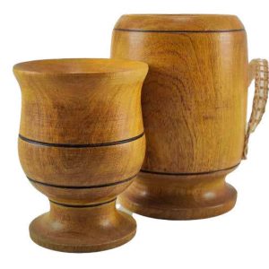 Equipo matero apilable de 2 pcs. (yerbera y 602 mate copita)