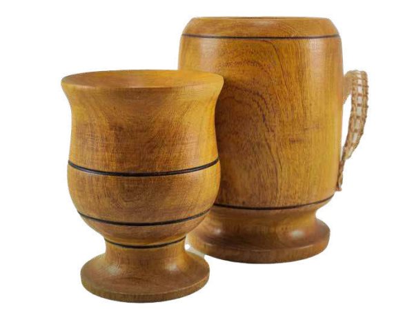Equipo matero apilable de 2 pcs. (yerbera y 602 mate copita)