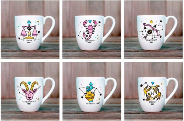 TAZA BOMBÉ ZODIACO 2 BULTO
