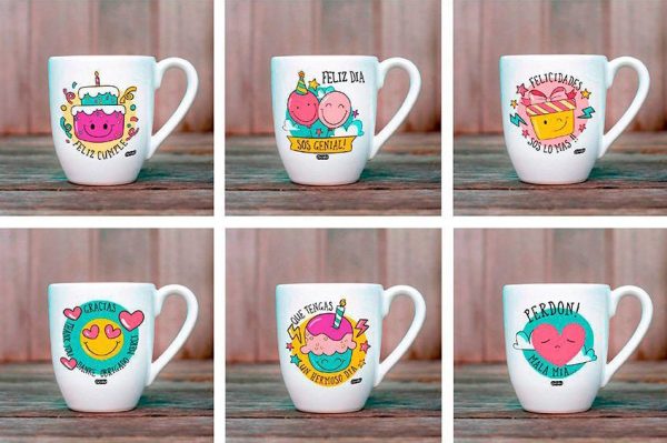 TAZA BOMBÉ FESTI 6 BULTO