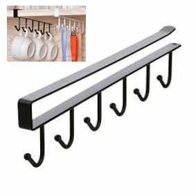 CUELGA TAZAS ESTANTE x 6