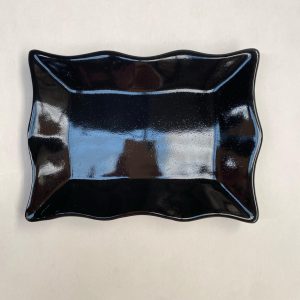 BANDEJA VINTAGE 25*15 NEGRA