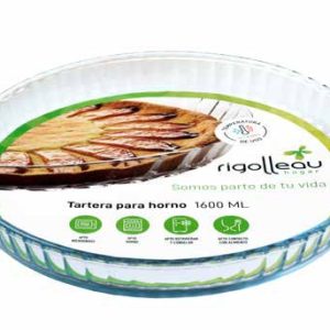 Tartera redonda facetada 1600 ml